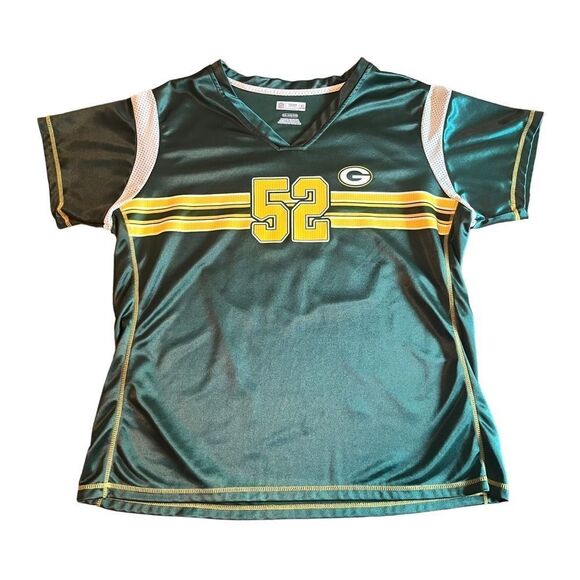 Women's NFL Green Bay Packers Clay Matthews Football Jersey Size 2XL 100 % Poly‍ - Picture 2 of 7